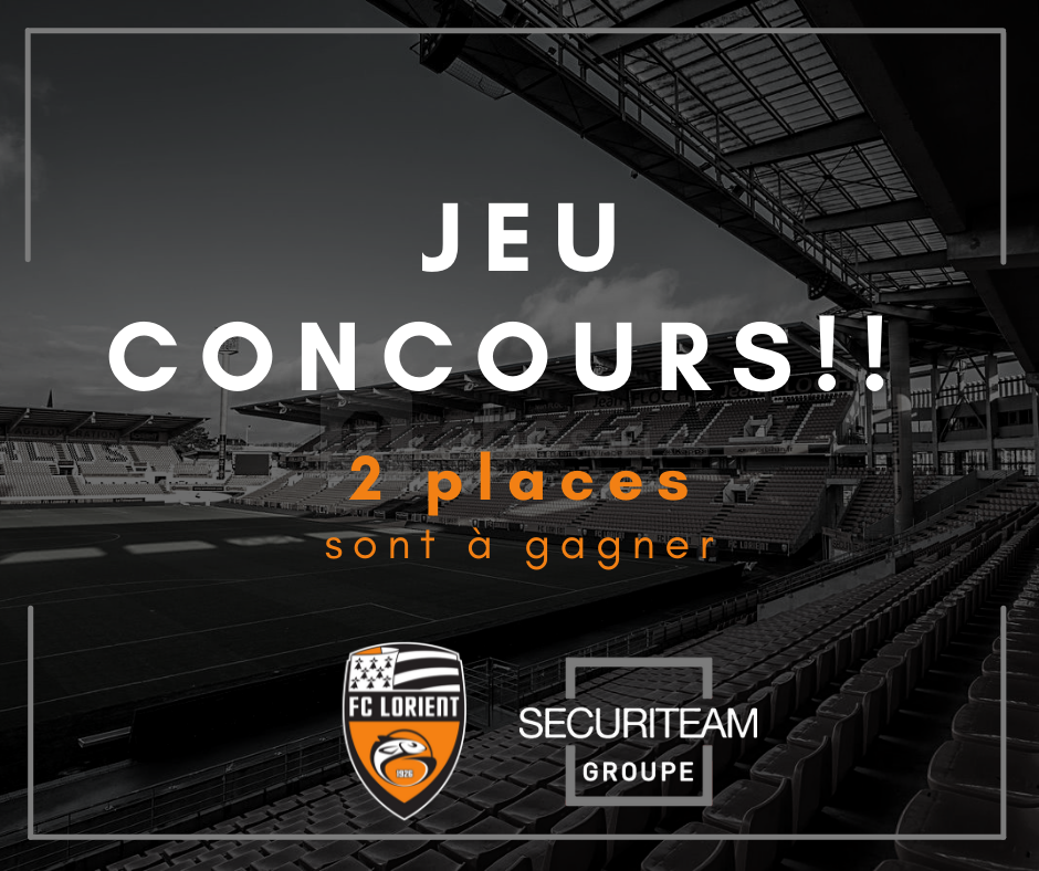 jeu concours Facebook – FC Lorient/SECURITEAM
