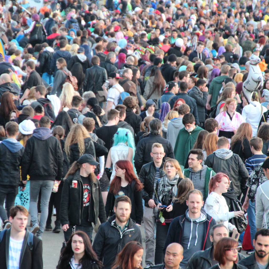 Photo de population